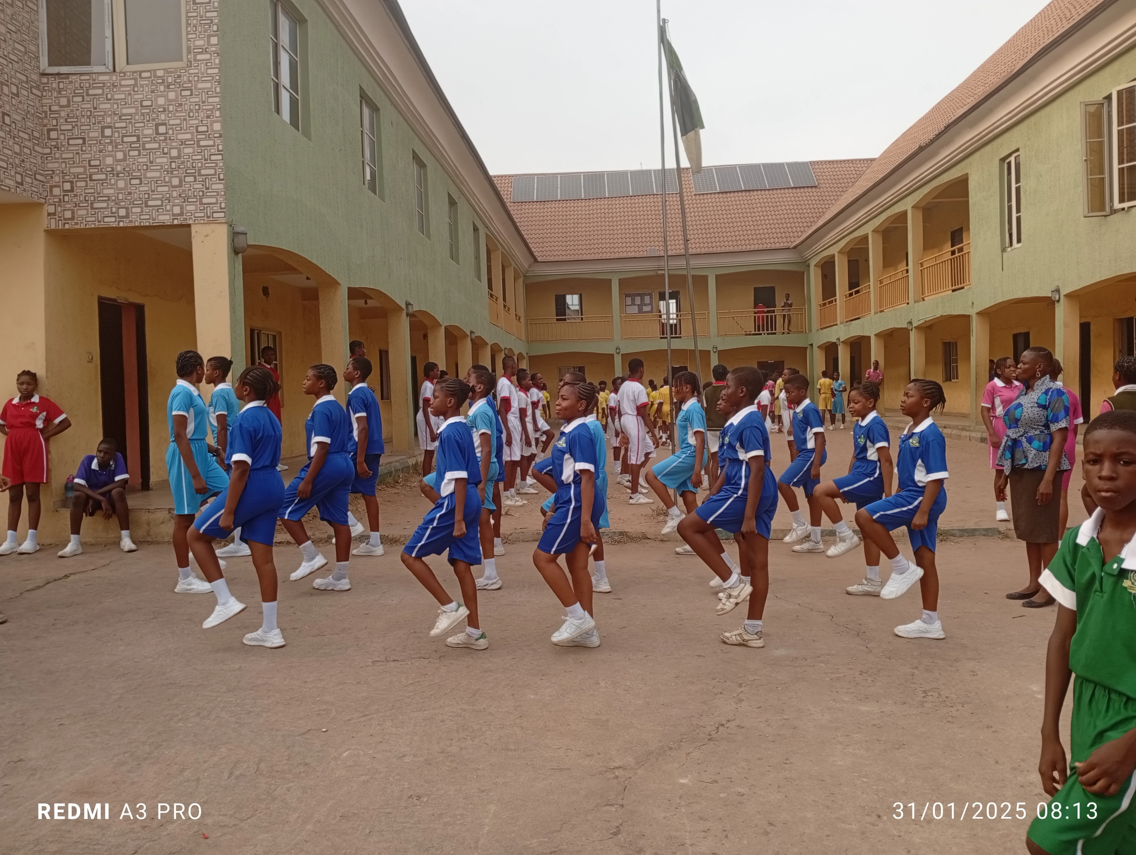 Sports Marchpast - Blue House