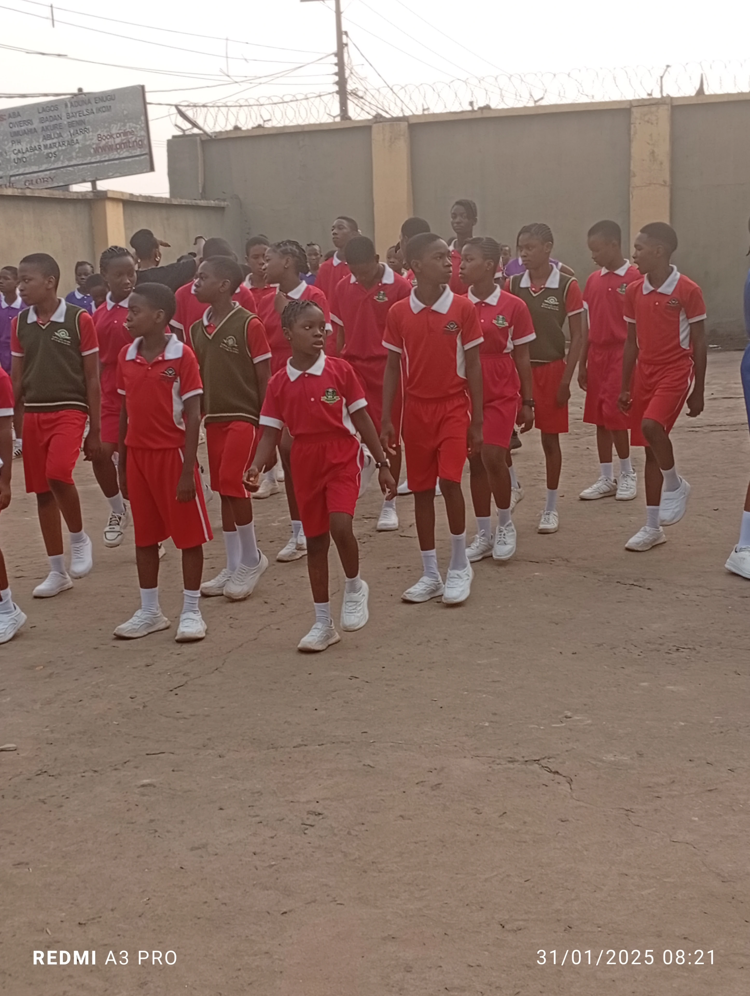 Sports Marchpast - Red House