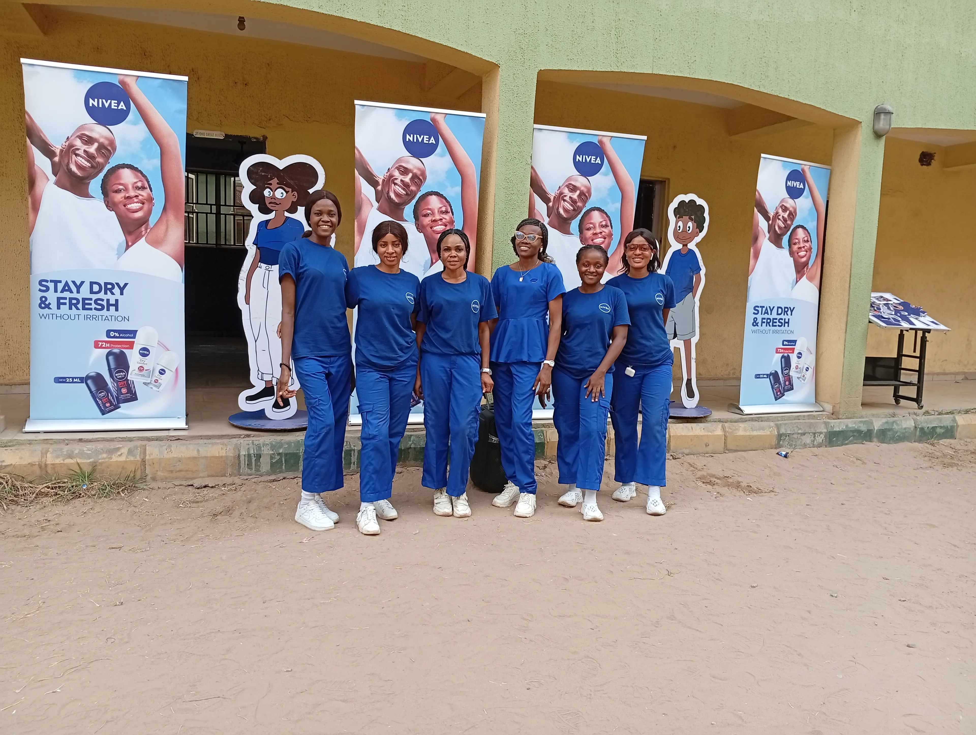 Nivea Team Photo