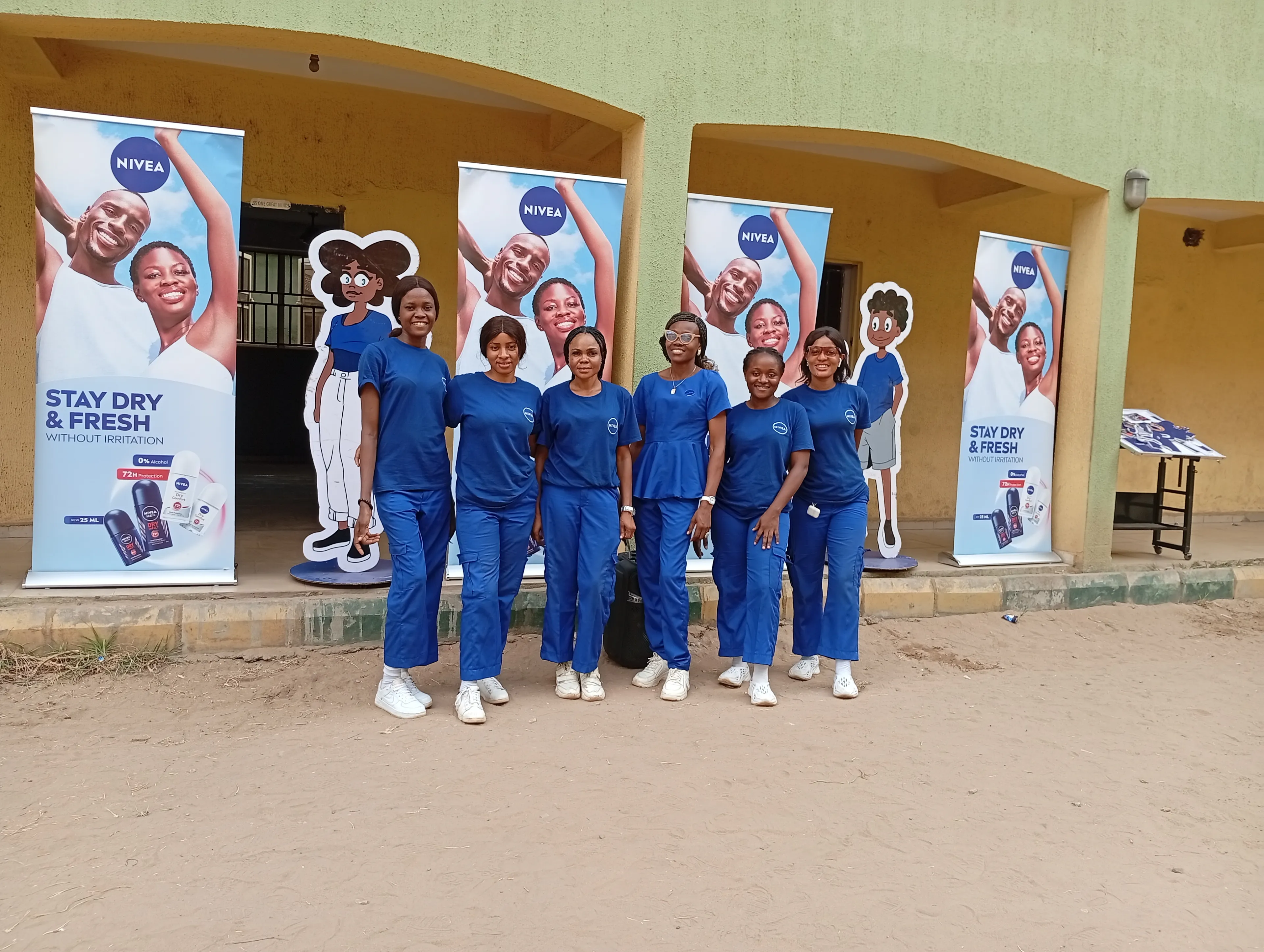 Nivea Team Photo
