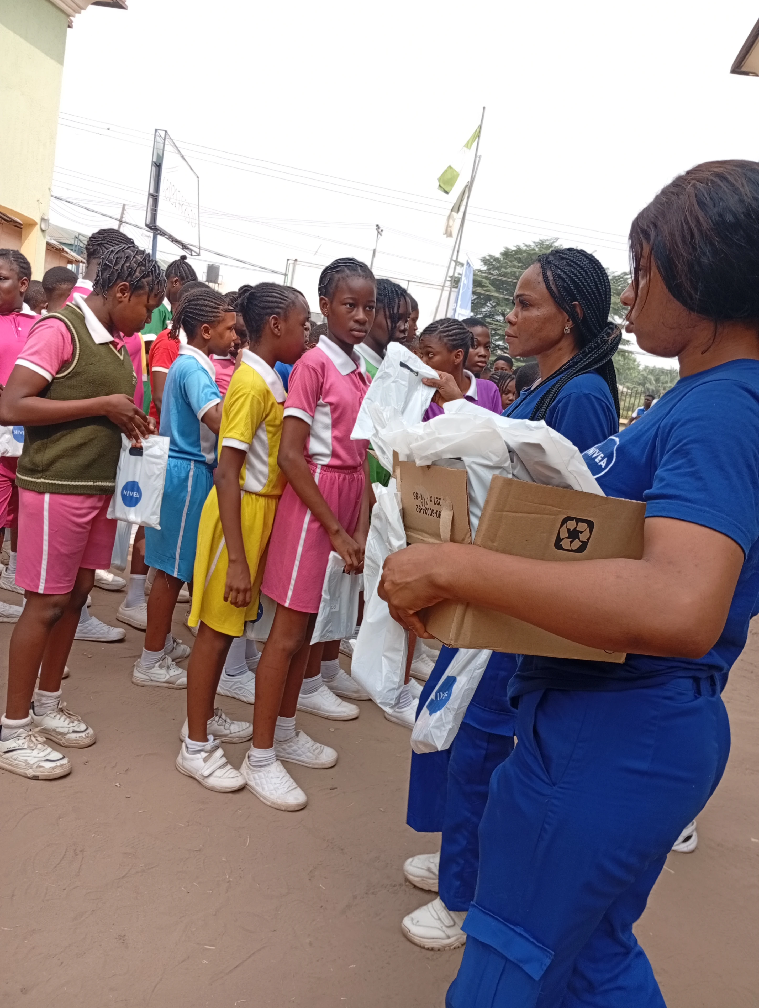 Nivea Gift Distribution