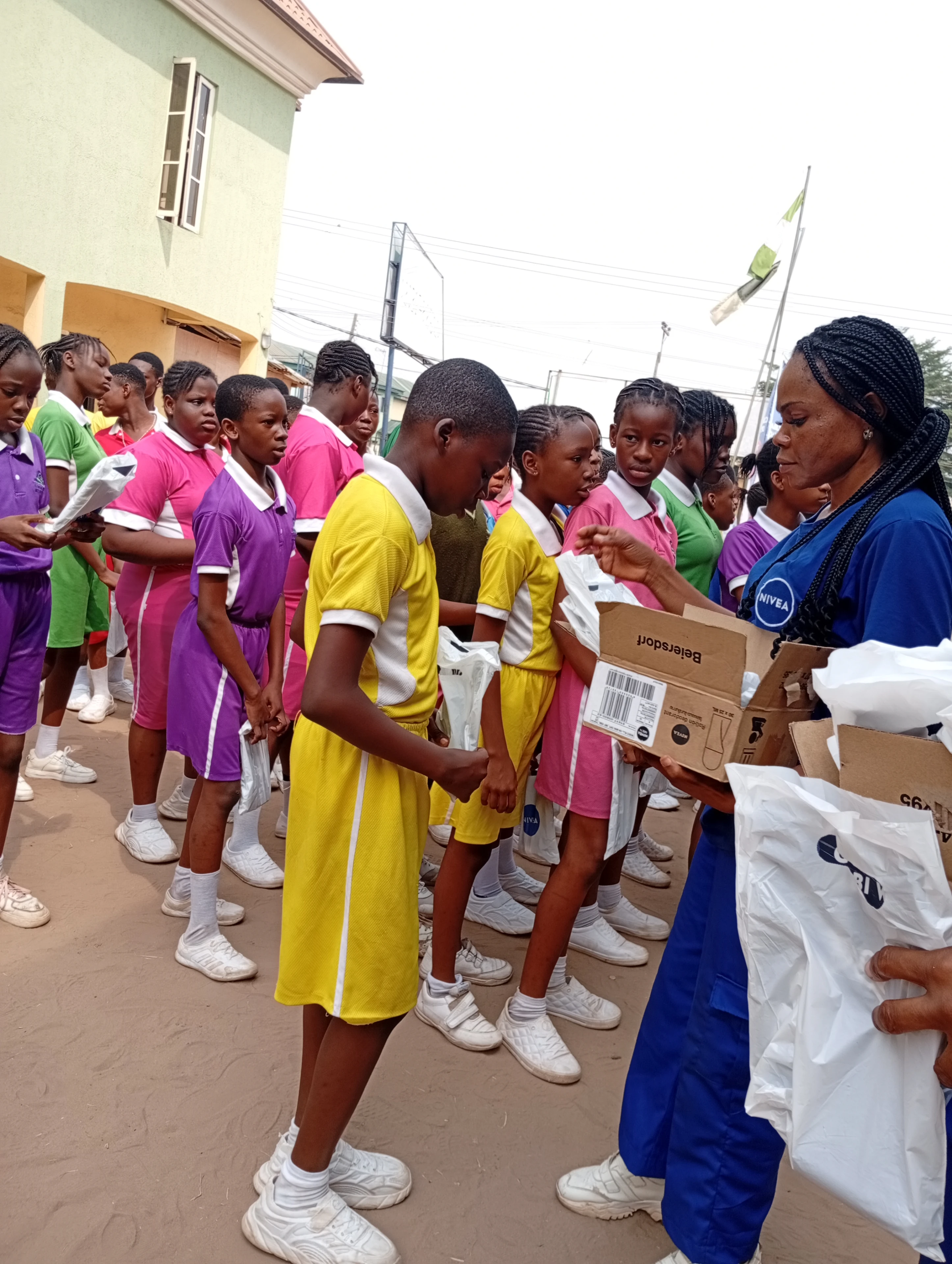 Nivea Gift Distribution