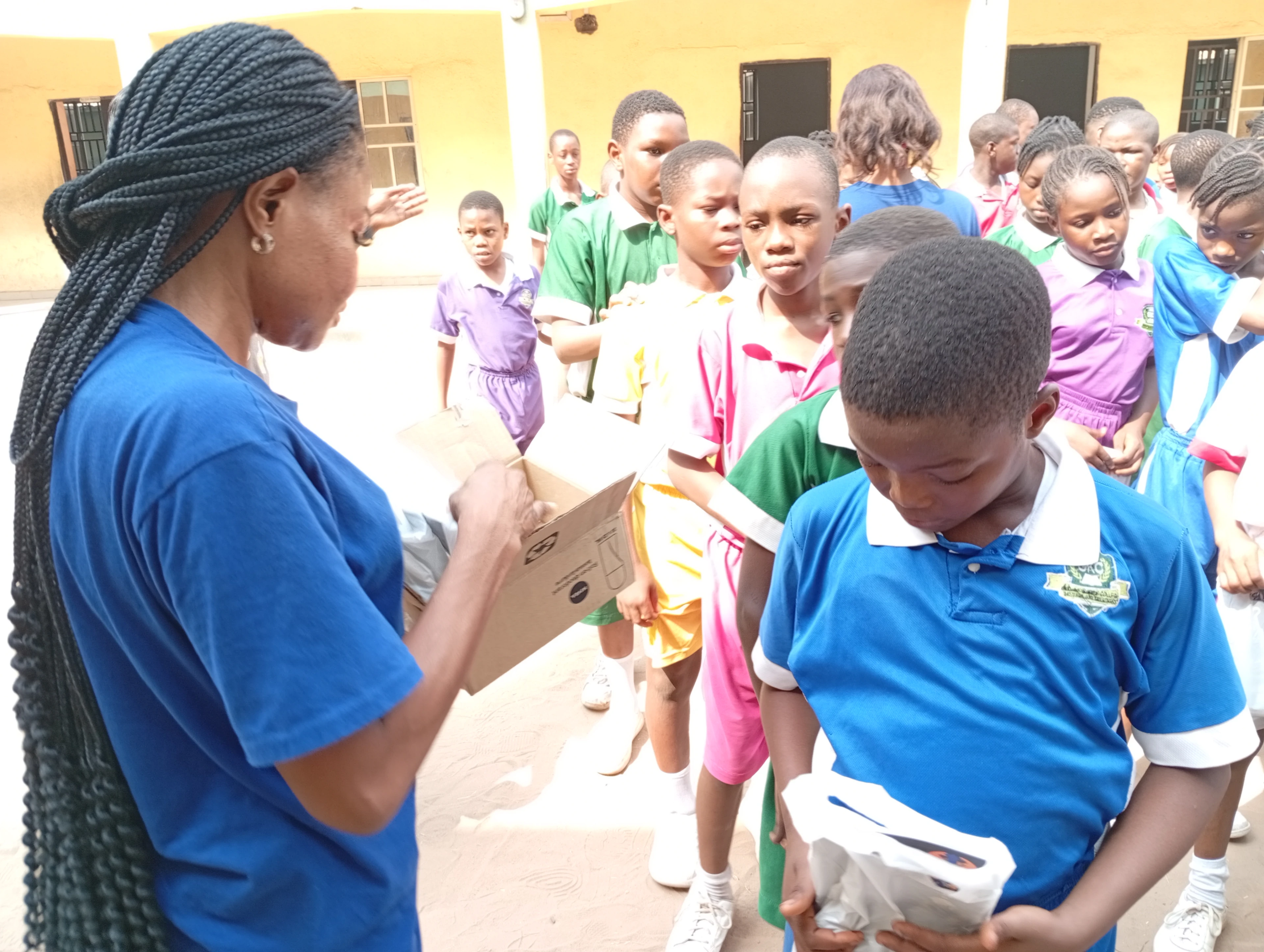Nivea Gift Distribution
