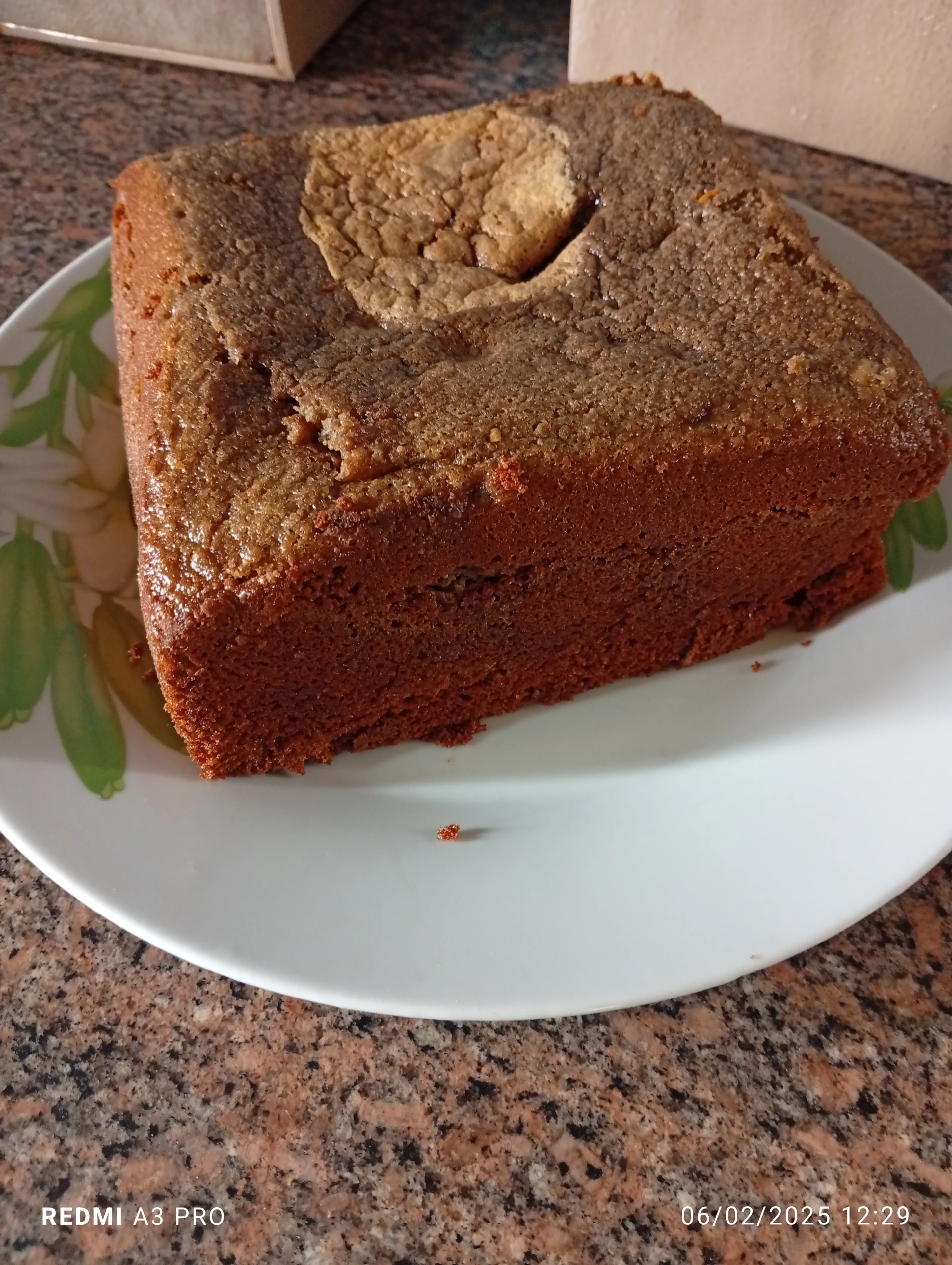 Freshly Baked Cake